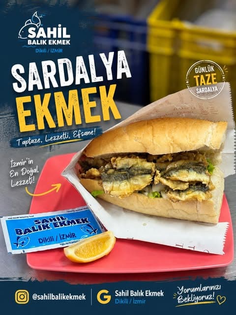 Sardalya Ekmek Afişi